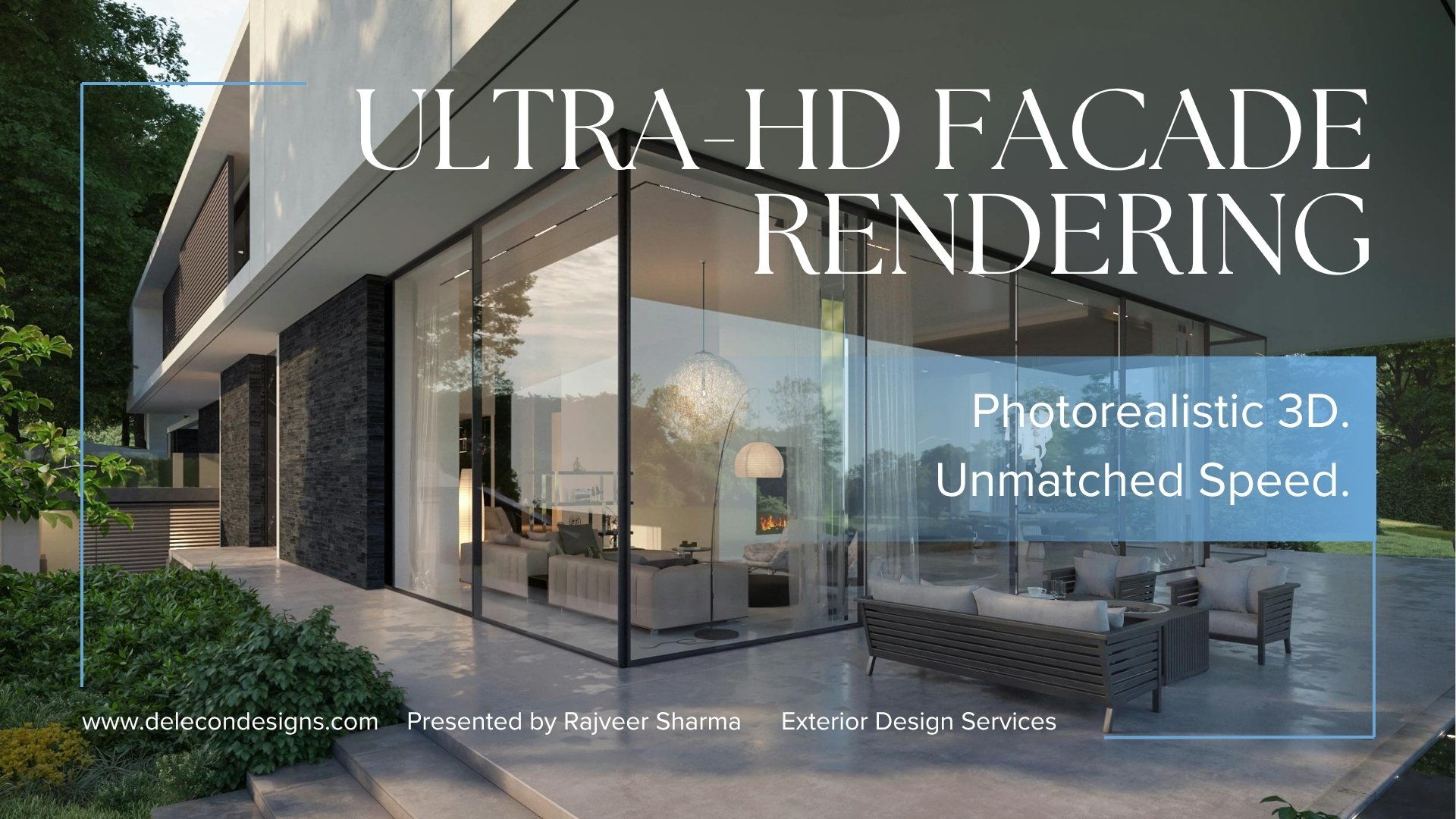 Ultra HD Facade Rendering