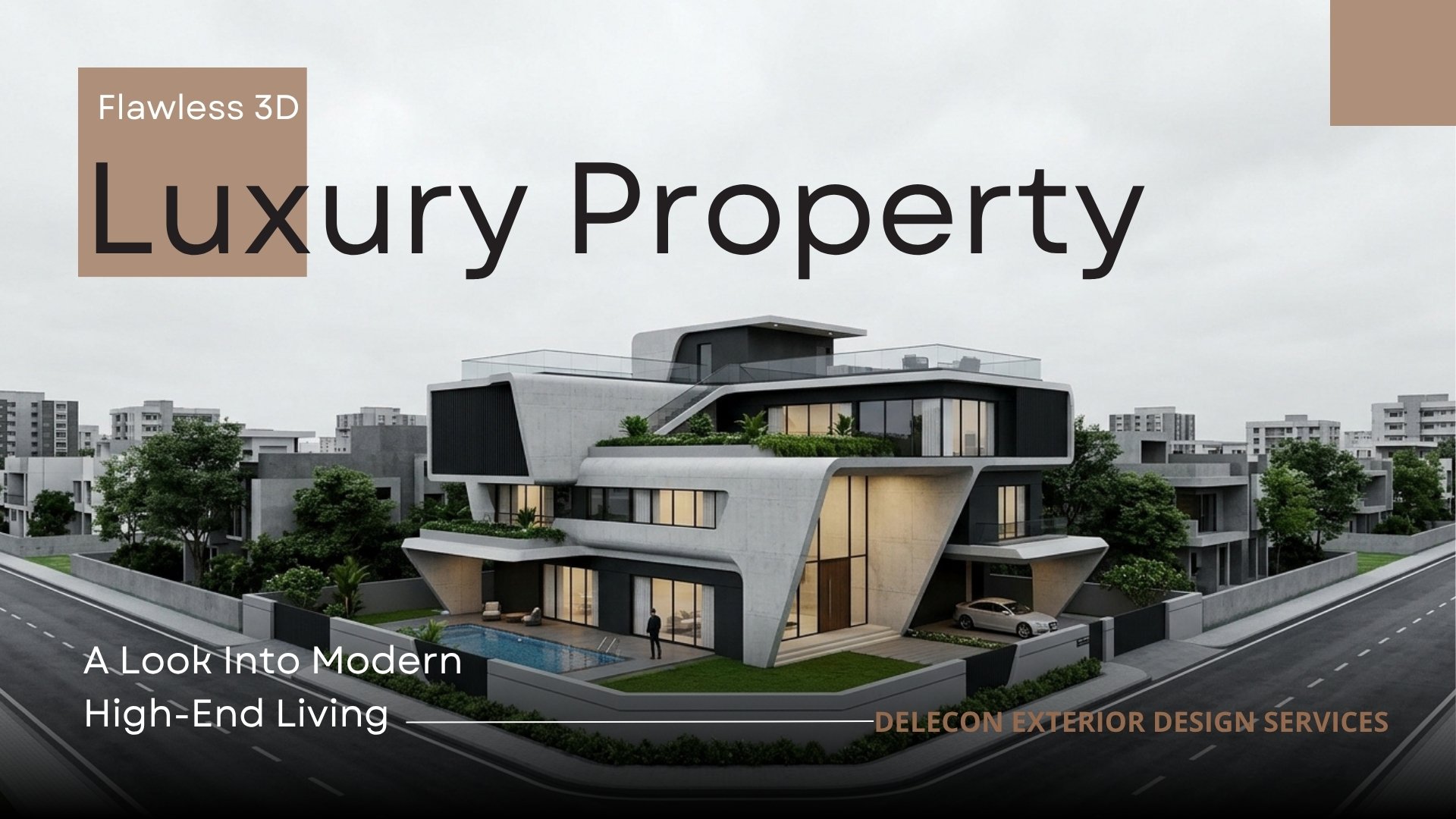 Flawless 3D Luxury Property