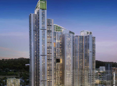 Altamonte Malad 3BHK interiors by DELECON®