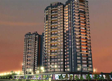 Shreeji Heights Seawoods interior design by DELECON®