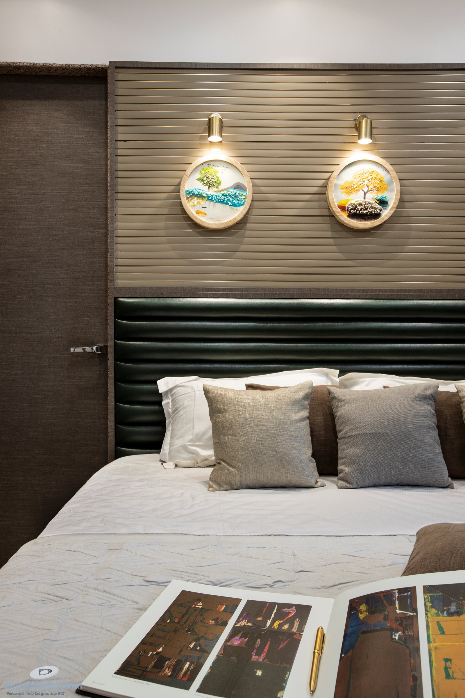 Master bedroom storage and layout planning for Sai World City Panvel