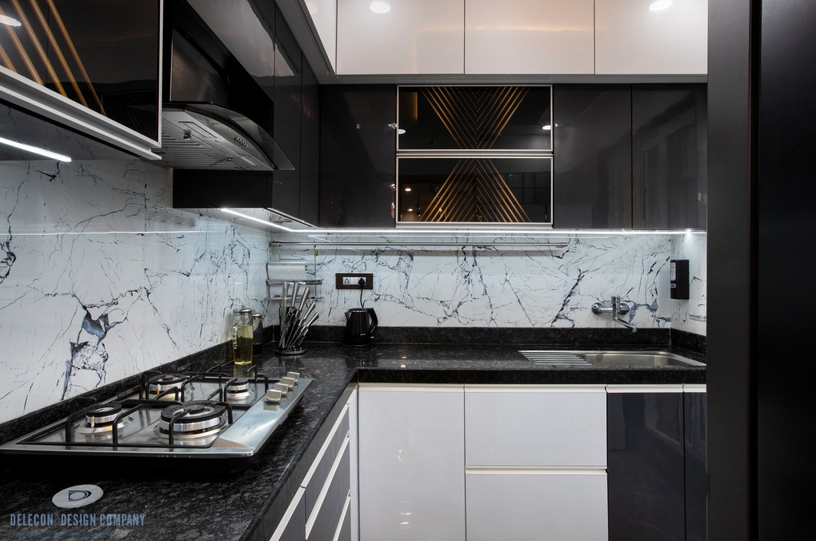 Modular kitchen design in Sai World City