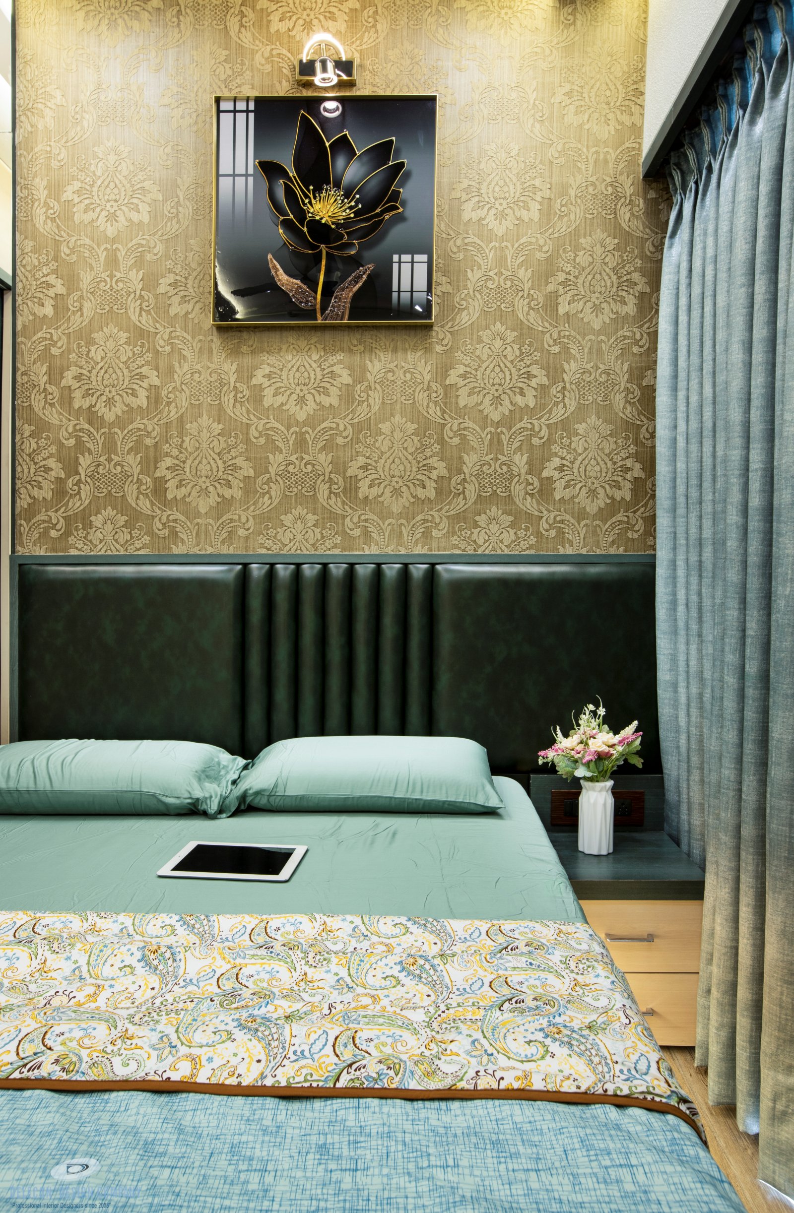 Guest bedroom detailing