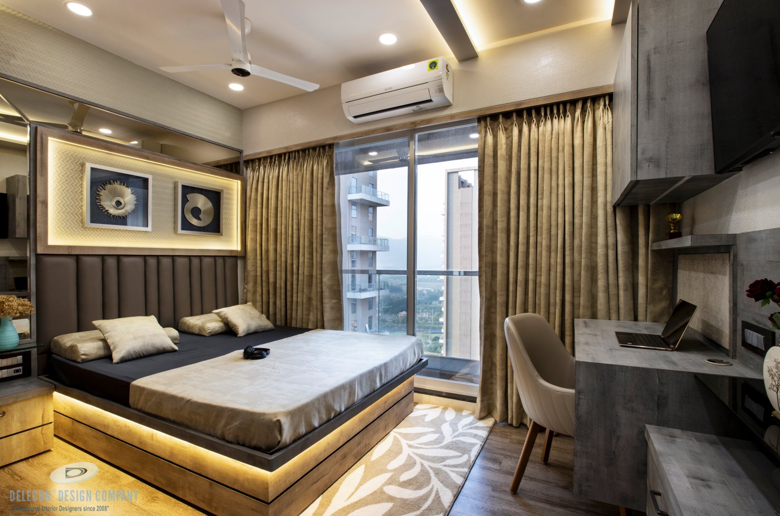 Master bedroom view 2