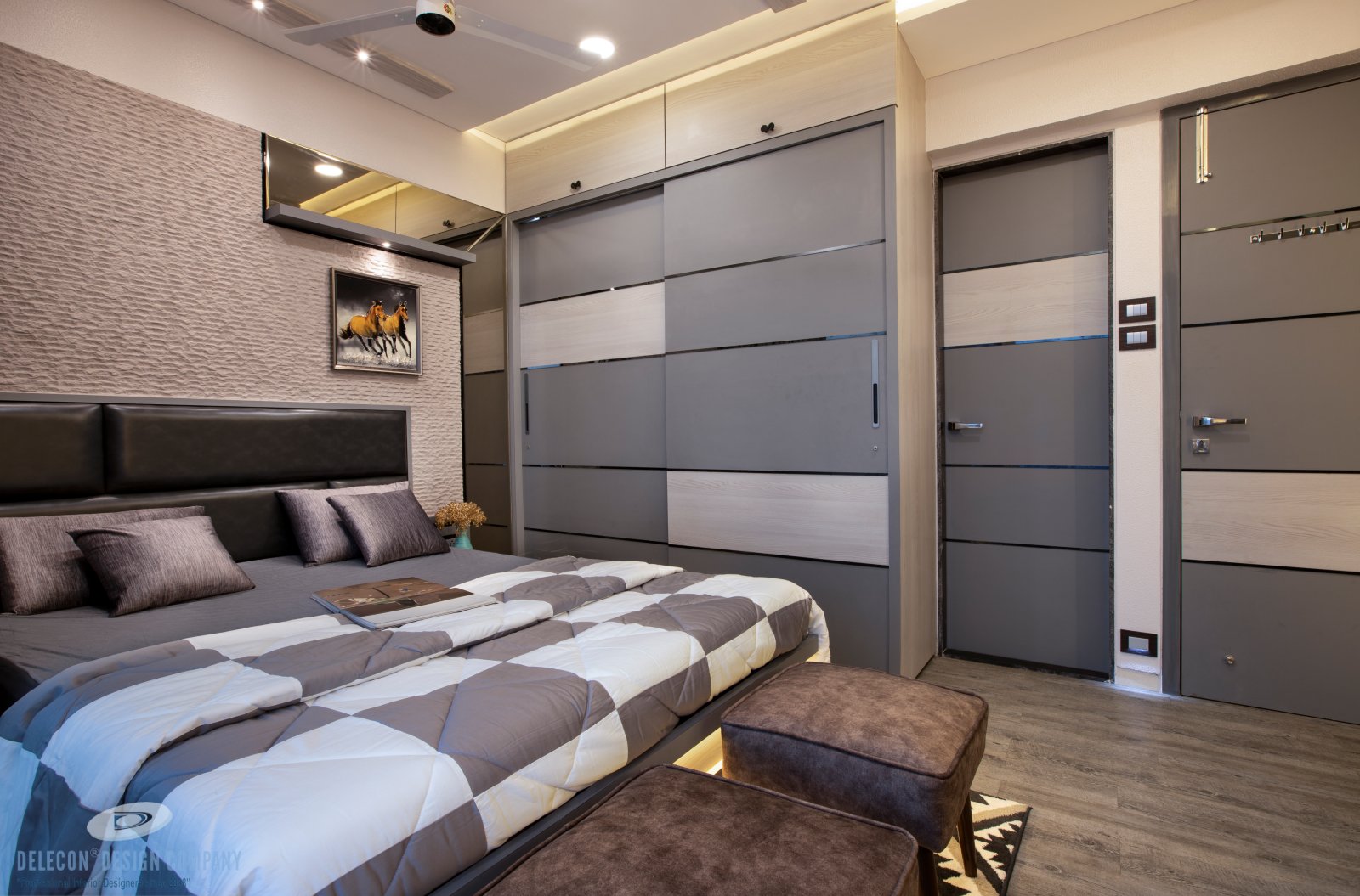 Parents bedroom corner view