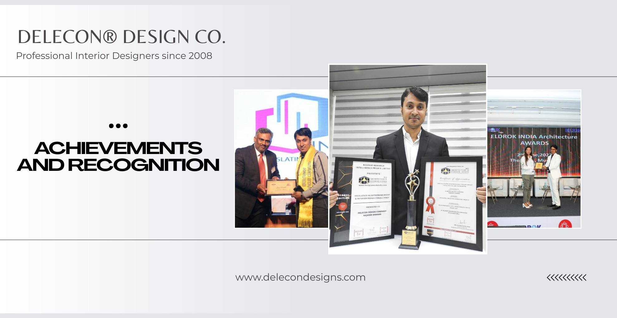 18 Years of Interior Design Excellence by DELECON® DESIGN CO.