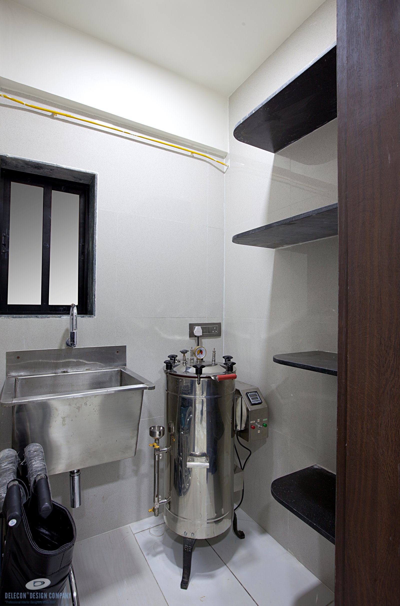 Hospital CSSD design with clean workflow