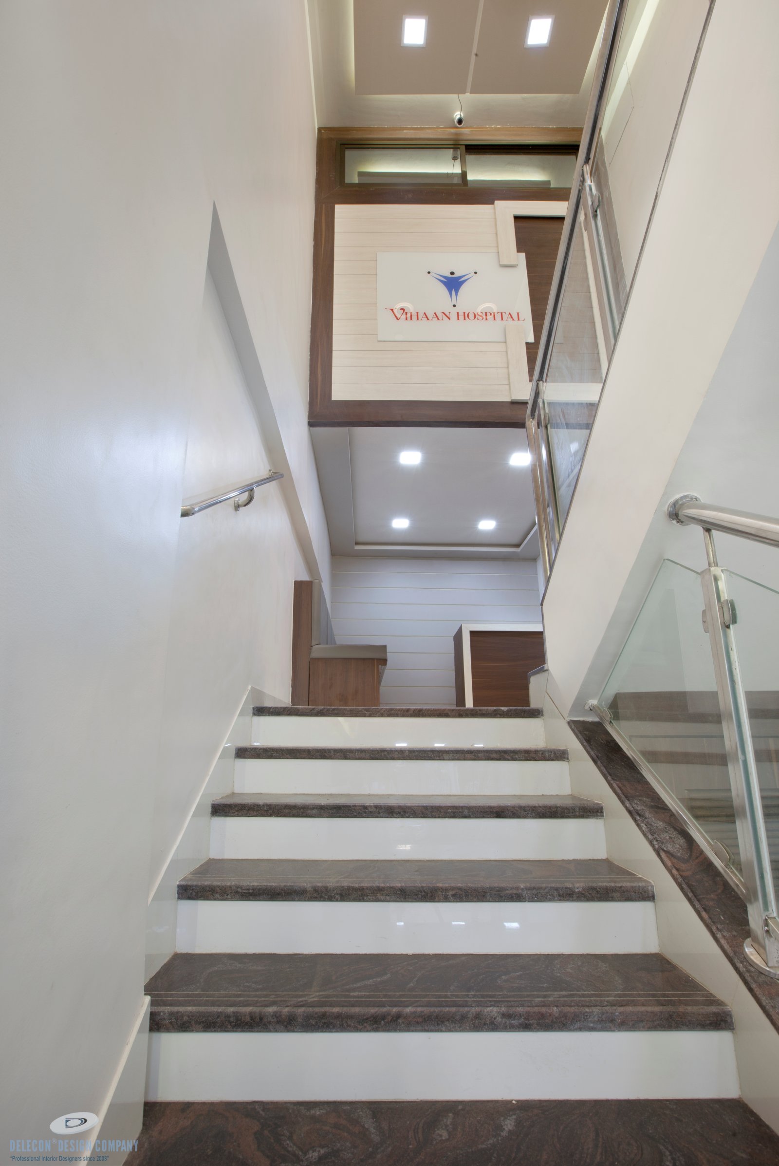 Hospital main entrance design in Navi Mumbai