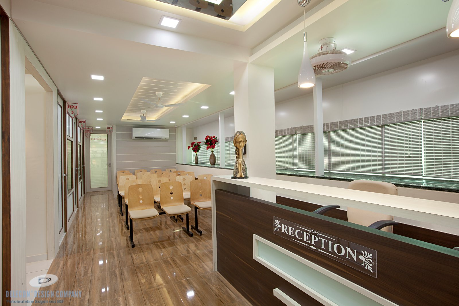 Reception seating and waiting area design