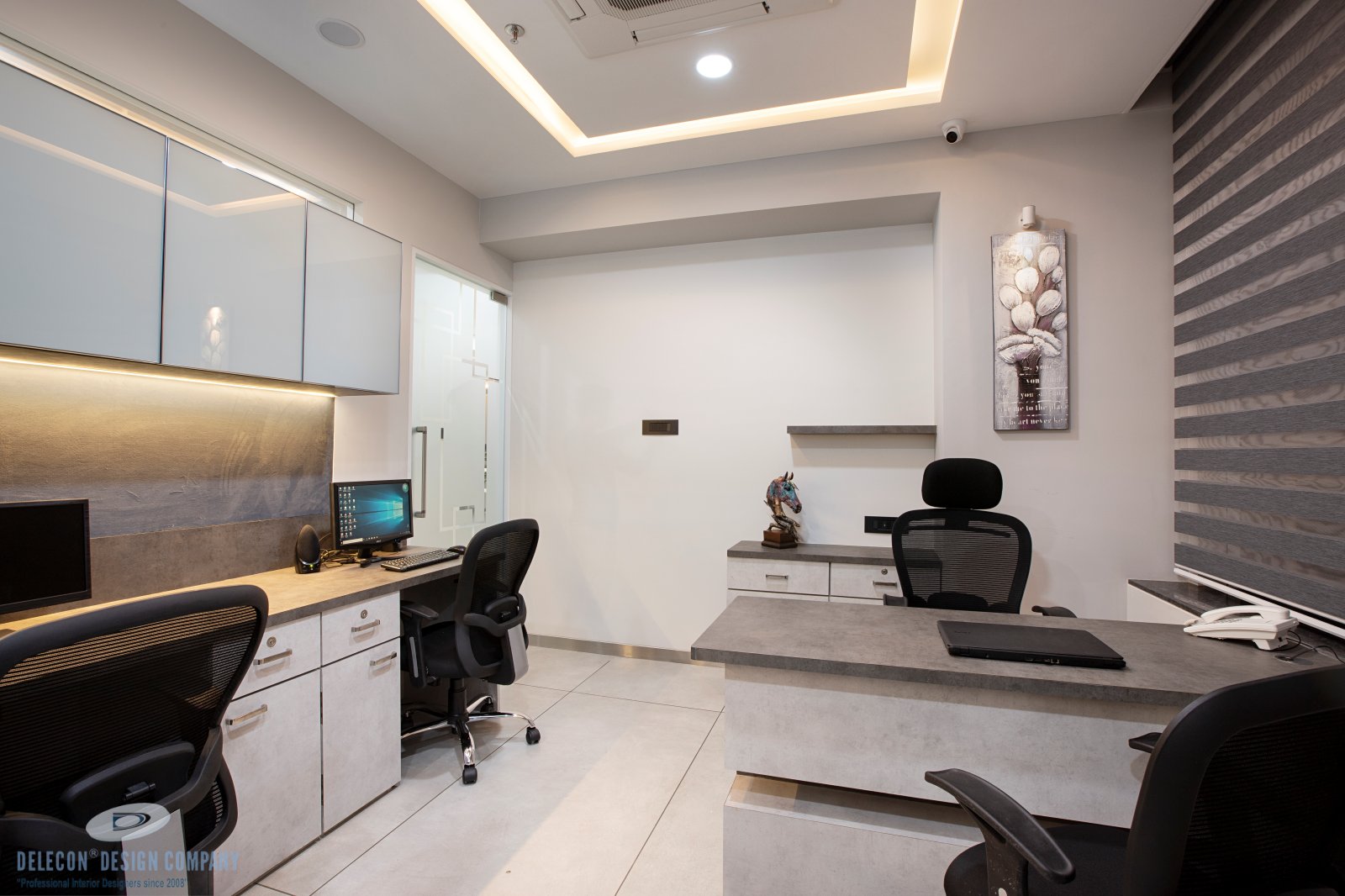 Accounts section view 2 at Millennium Group office