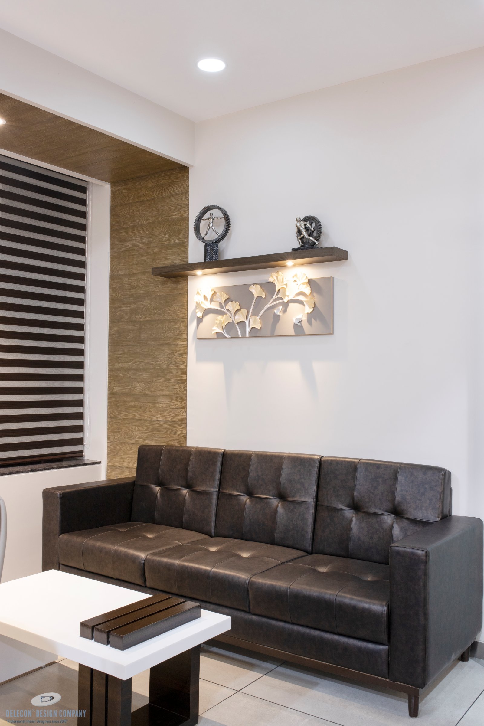 Director cabin design view 2 showing working desk