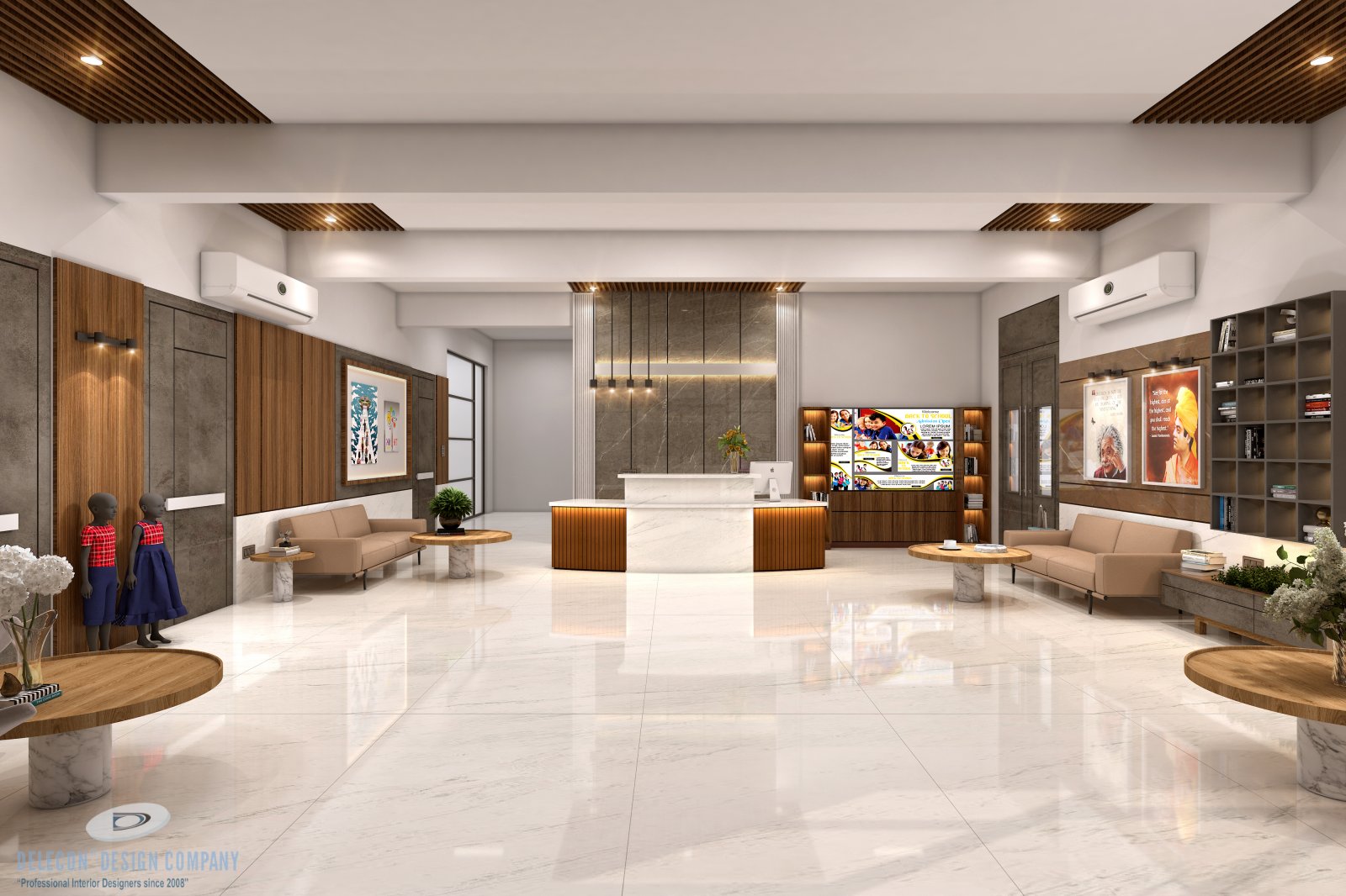 Reception counter
