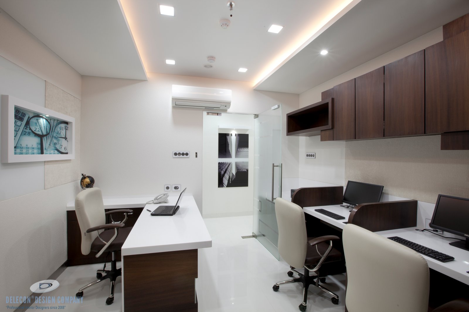 Second view of accounts cabin design