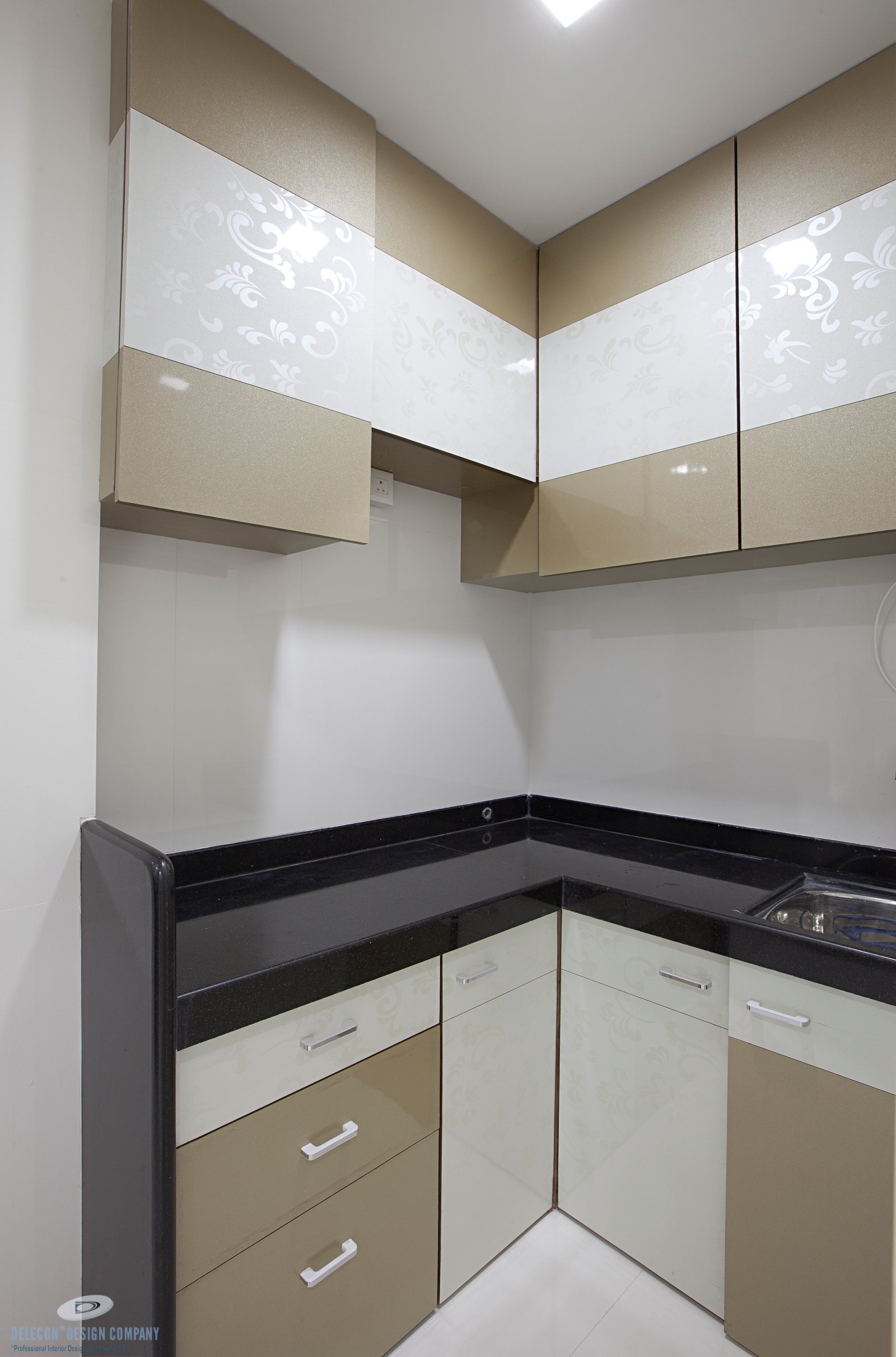 Office pantry interior design at Belapur for Varsha Group